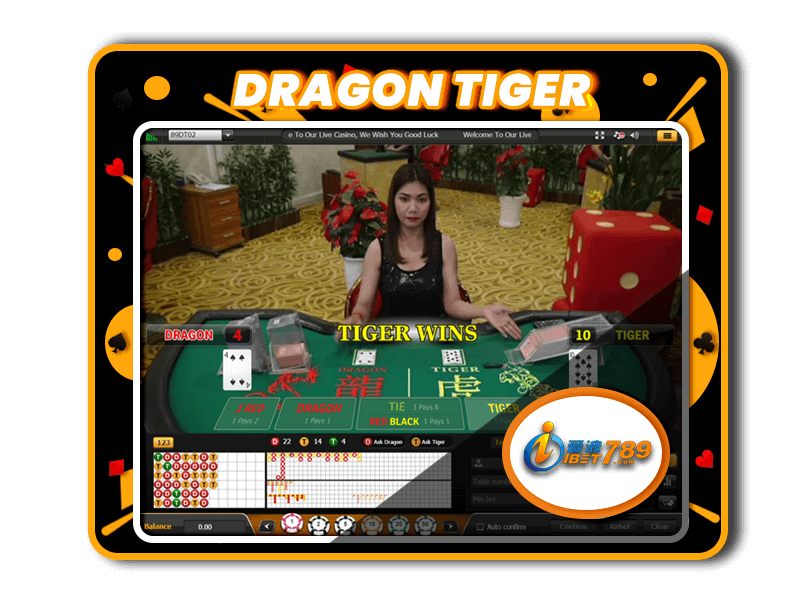 Ibet789 Live Dragon Tiger Games