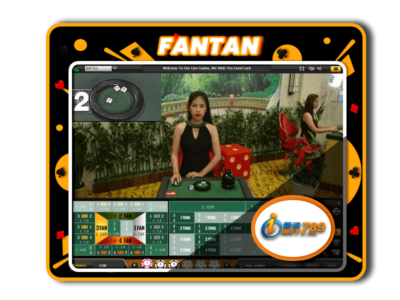 Ibet789 Live Fantan Games