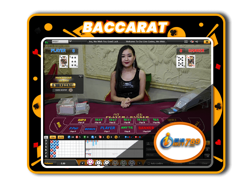 Ibet789 Live Baccarat Games